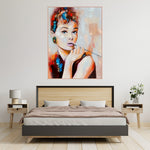 Handmade Abstract Figures Oil Painting NAYVOFIG006