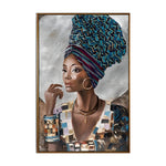 Handmade Abstract Figures Oil Painting NAYVOFIG007