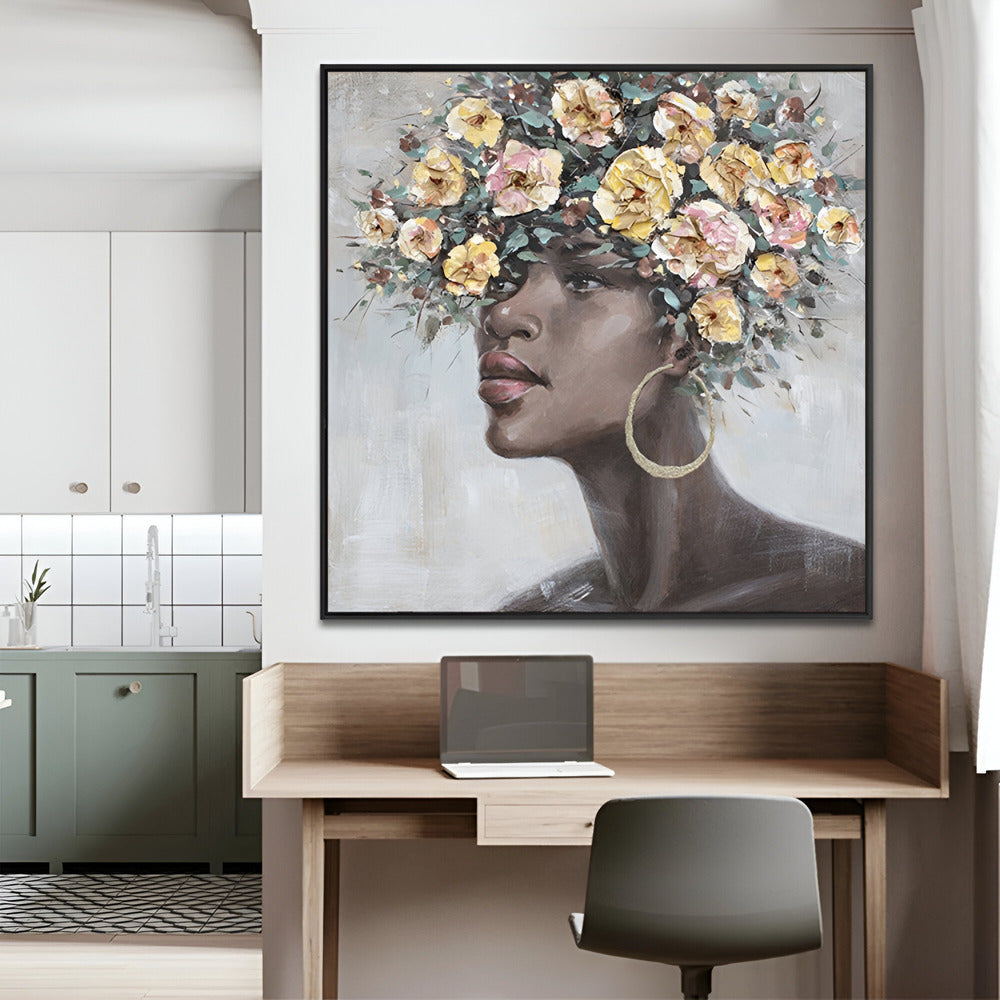 Handmade Abstract Figures Oil Painting NAYVOFIG008