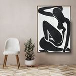 Handmade Abstract Figures Oil Painting NAYVOFIG010