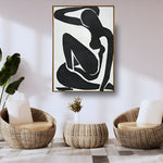 Handmade Abstract Figures Oil Painting NAYVOFIG010