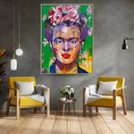 Handmade Abstract Figures Oil Painting NAYVOFIG013