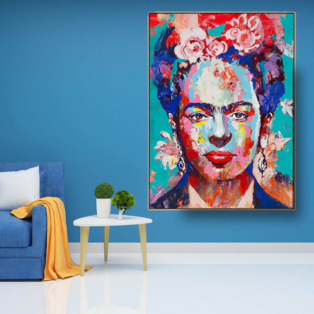 Handmade Abstract Figures Oil Painting NAYVOFIG014