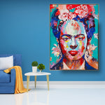 Handmade Abstract Figures Oil Painting NAYVOFIG014