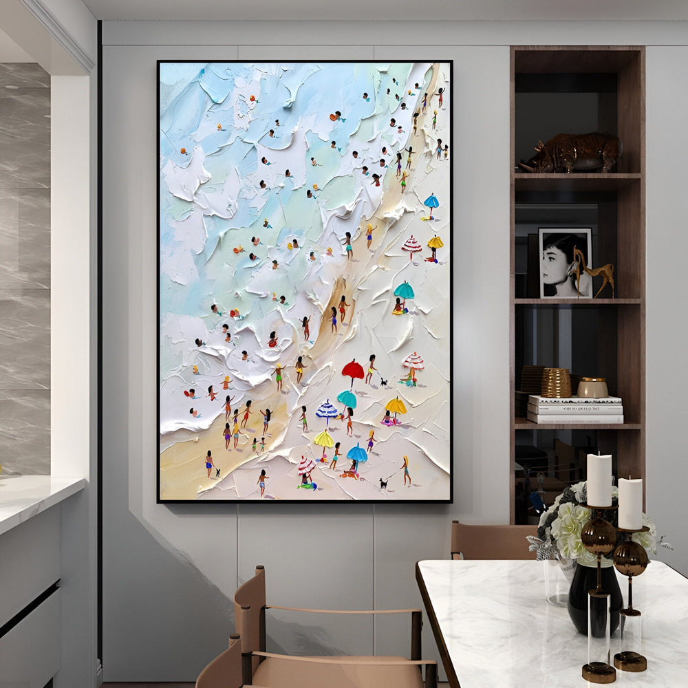 Handmade Abstract Figures Oil Painting NAYVOFIG016