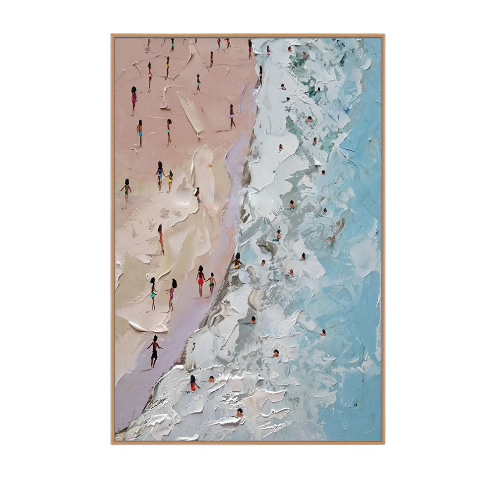 Handmade Abstract Figures Oil Painting NAYVOFIG017