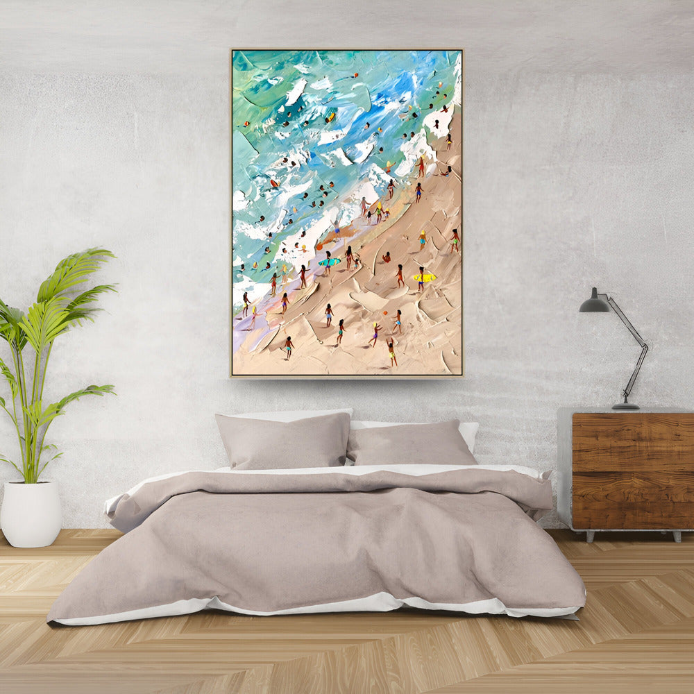 Handmade Abstract Figures Oil Painting NAYVOFIG018