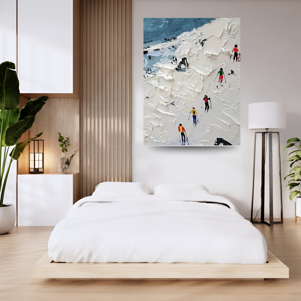 Handmade Abstract Figures Oil Painting NAYVOFIG020