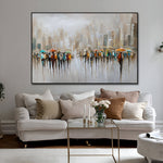 Handmade Abstract Figures Oil Painting NAYVOFIG022