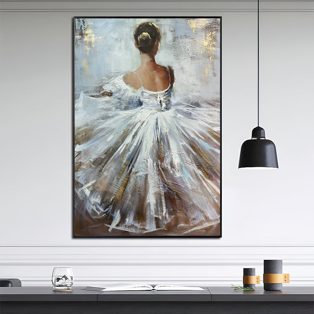 Handmade Abstract Figures Oil Painting NAYVOFIG025