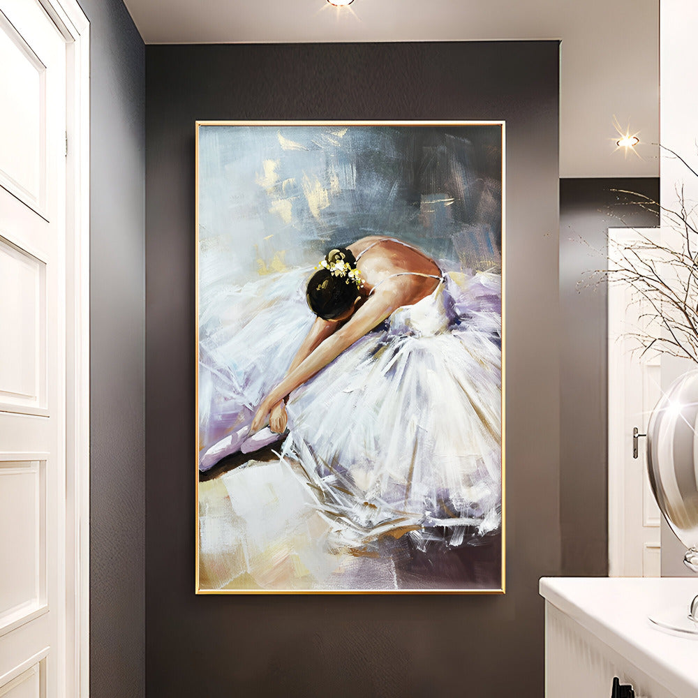 Handmade Abstract Figures Oil Painting NAYVOFIG026