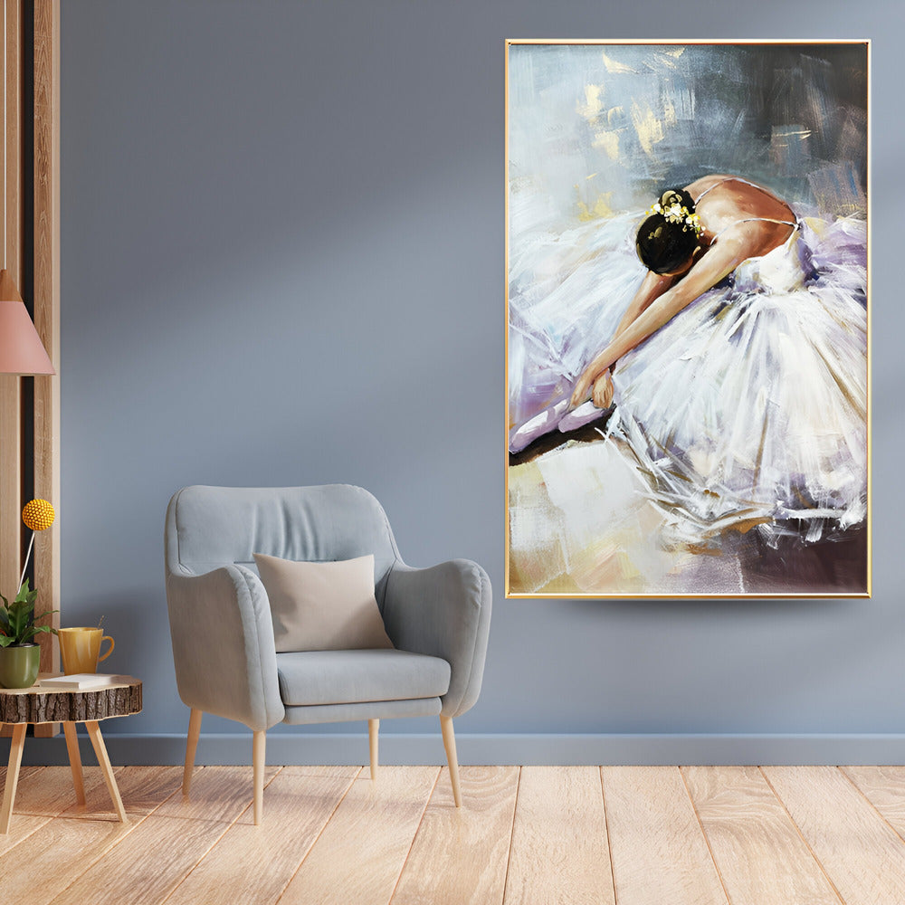 Handmade Abstract Figures Oil Painting NAYVOFIG026