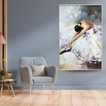 Handmade Abstract Figures Oil Painting NAYVOFIG026