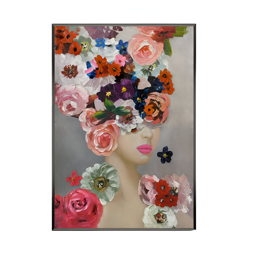 Handmade Abstract Figures Oil Painting NAYVOFIG027