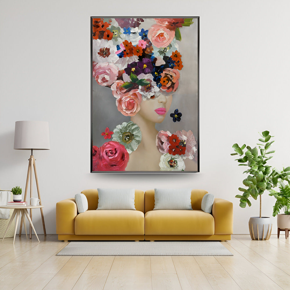 Handmade Abstract Figures Oil Painting NAYVOFIG027