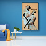 Handmade Abstract Figures Oil Painting NAYVOFIG029