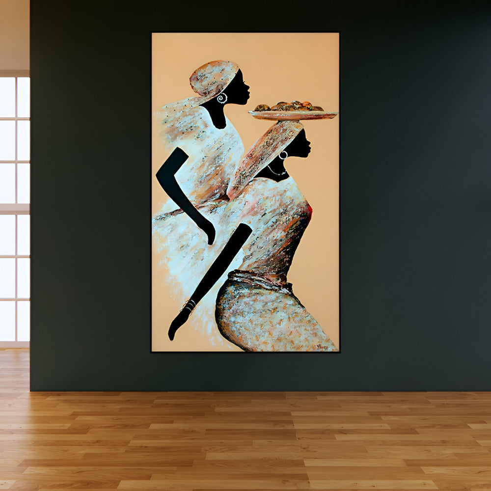 Handmade Abstract Figures Oil Painting NAYVOFIG029