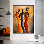 Handmade Abstract Figures Oil Painting NAYVOFIG030