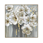 Handmade Abstract Flowers Oil Painting NAYVOFLO026