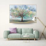 Handmade Abstract Landscape Oil Painting NAYVOLAN009