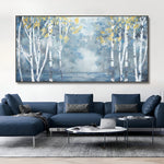 Handmade Abstract Landscape Oil Painting NAYVOLAN012
