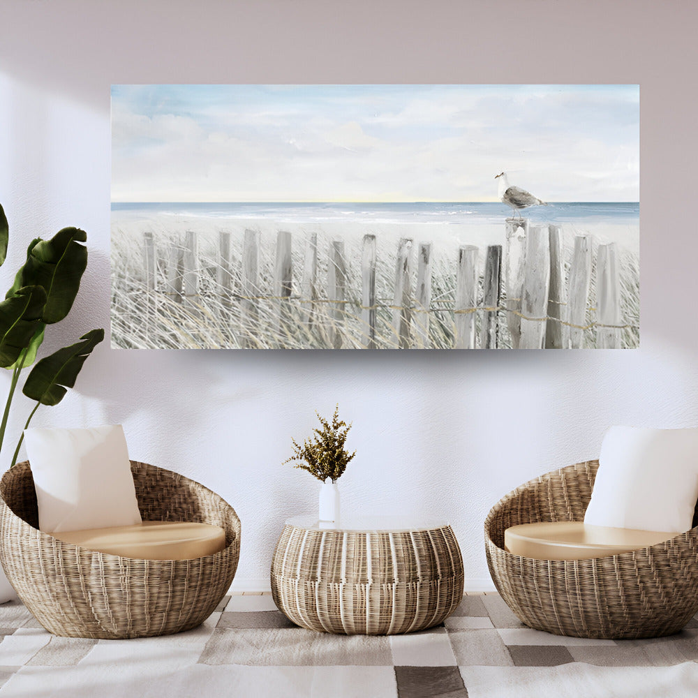 Handmade Abstract Seascape Oil Painting NAYVOSEA008