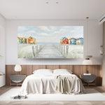 Handmade Abstract Seascape Oil Painting NAYVOSEA009