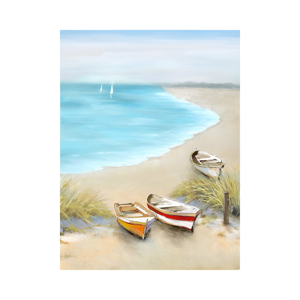 Handmade Abstract Seascape Oil Painting NAYVOSEA010