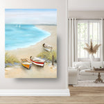 Handmade Abstract Seascape Oil Painting NAYVOSEA010