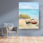 Handmade Abstract Seascape Oil Painting NAYVOSEA011