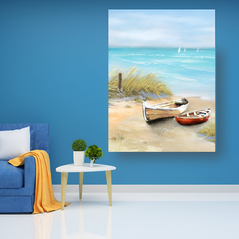 Handmade Abstract Seascape Oil Painting NAYVOSEA011