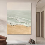 Handmade Abstract Seascape Oil Painting NAYVOSEA017