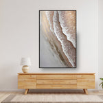 Handmade Abstract Seascape Oil Painting NAYVOSEA022