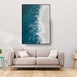 Handmade Abstract Seascape Oil Painting NAYVOSEA025