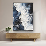 Handmade Abstract Seascape Oil Painting NAYVOSEA027