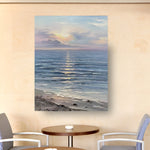 Handmade Abstract Seascape Oil Painting NAYVOSEA031