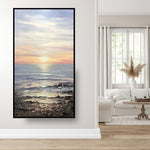 Handmade Abstract Seascape Oil Painting NAYVOSEA033