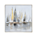 Handmade Abstract Seascape Oil Painting NAYVOSEA038