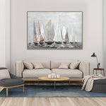 Handmade Abstract Seascape Oil Painting NAYVOSEA040