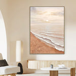 Handmade Abstract Seascape Oil Painting NAYVOSEA046