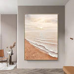 Handmade Abstract Seascape Oil Painting NAYVOSEA046