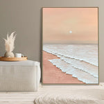 Handmade Abstract Seascape Oil Painting NAYVOSEA047