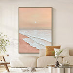 Handmade Abstract Seascape Oil Painting NAYVOSEA047