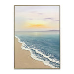 Handmade Abstract Seascape Oil Painting NAYVOSEA050