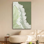 Handmade Abstract Seascape Oil Painting NAYVOSEA052