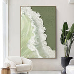 Handmade Abstract Seascape Oil Painting NAYVOSEA052