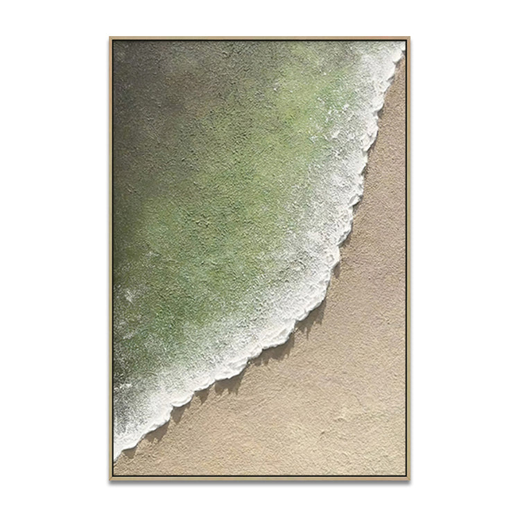 Handmade Abstract Seascape Oil Painting NAYVOSEA054