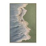 Handmade Abstract Seascape Oil Painting NAYVOSEA055