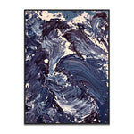 Handmade Abstract Seascape Oil Painting NAYVOSEA057