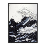 Handmade Abstract Seascape Oil Painting NAYVOSEA058